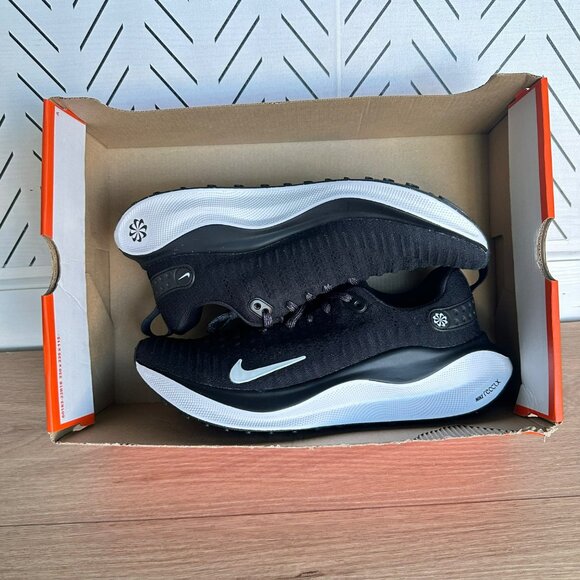 ✨Nike React Infinity Run 4 Size 8 Men's Running Shoes Black/White DR2670-001✨ - Picture 7 of 11